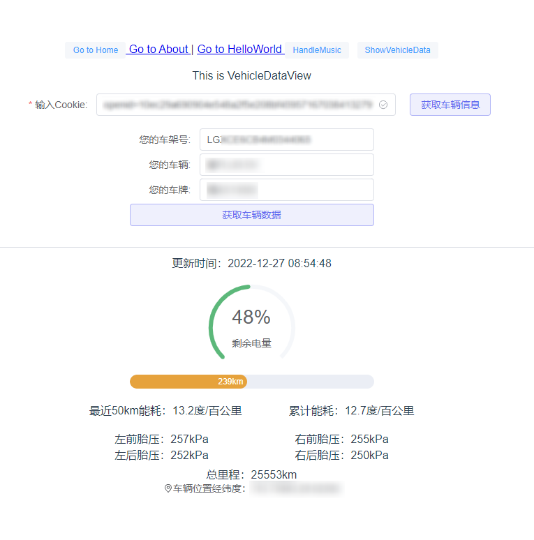 VehicleDataView